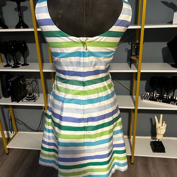 Kate Spade multi color elegant dress size 4 - Picture 7 of 10
